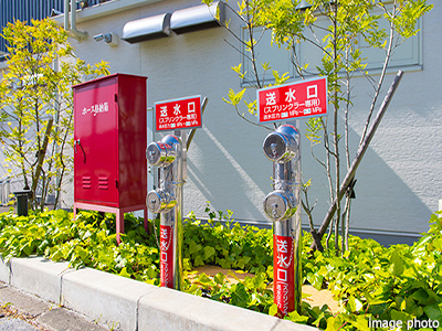 連結送水管｜ザ・パークハウス名古屋